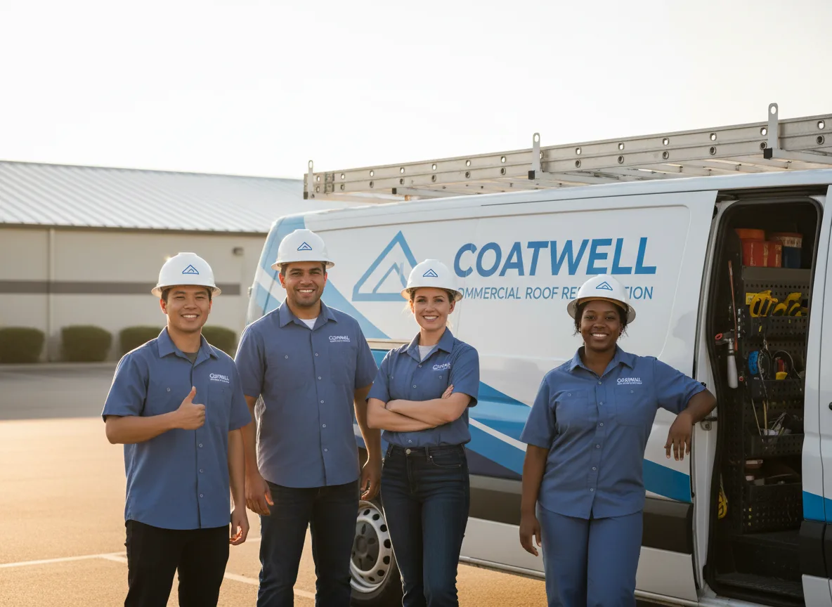 Commercial roof coating company in Cable, WI